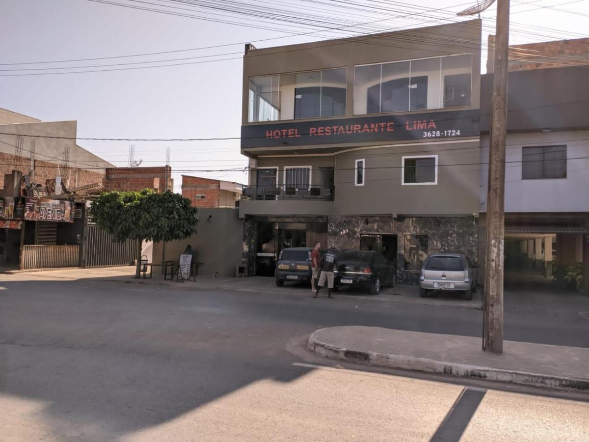 Hotel E Restaurante Lima Луис-Эдуарду-Магальяйнс Экстерьер фото